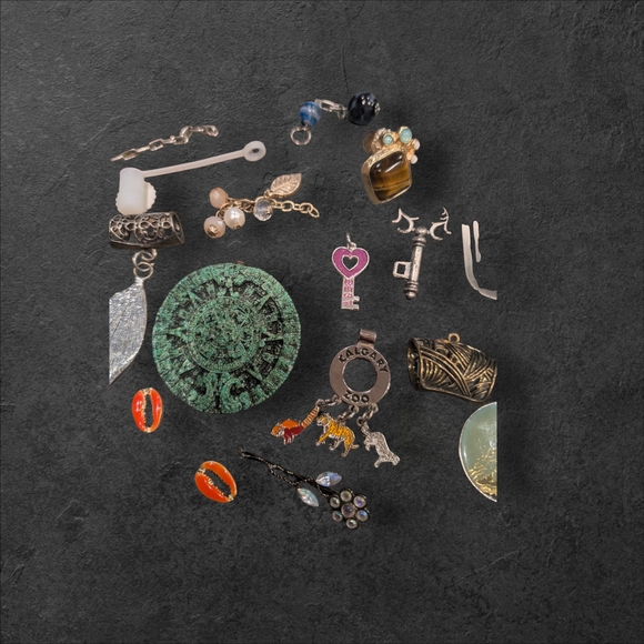 Elegant Silver and Gold Charm Bracelet - Picture 3 of 5